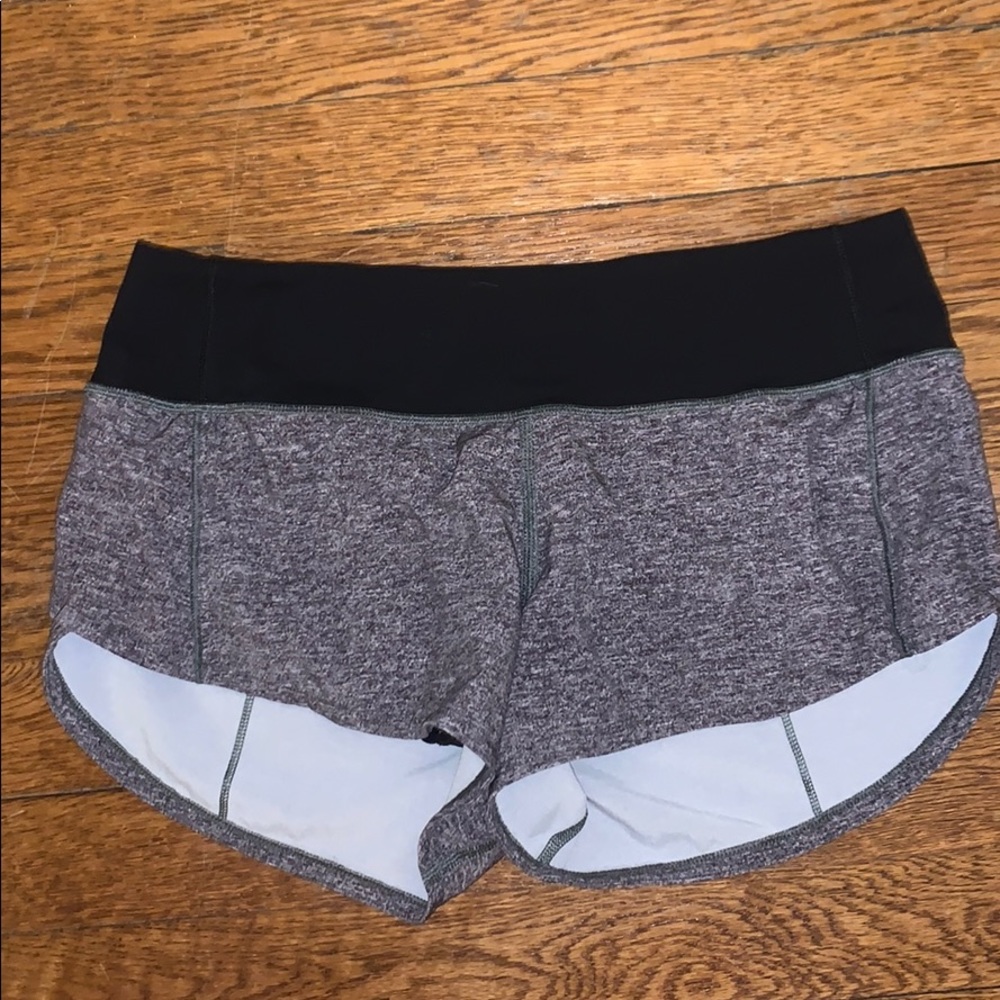 Lululemon speed up shorts size 2